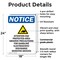 Signmission Safety Culture Sign, 18 in Width, Plastic, Rectangle OS-2PACK-NS-P-1824-V-10201 - alternate 3
